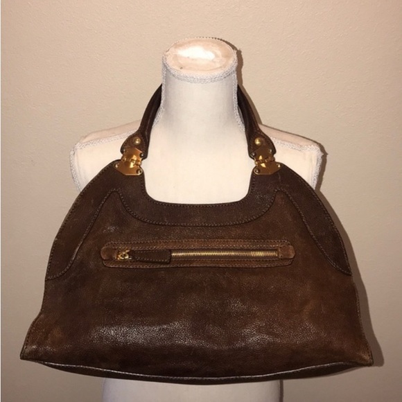 Miu Miu Prada EUC leather satchel - Picture 7 of 8